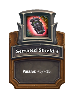 Serrated Shield {0}