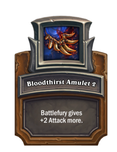 Bloodthirst Amulet 2