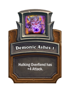 Demonic Ashes 1