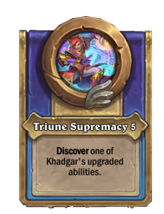 Triune Supremacy {0}