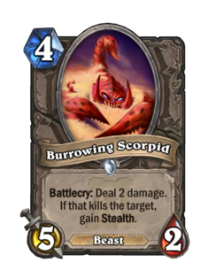 Burrowing Scorpid