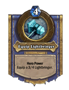 Equip Lightbringer