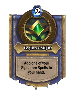 Legion's Might