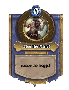 Flee the Mine!