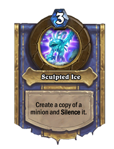 Sculpted Ice