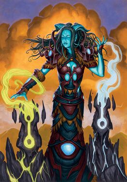 Draenei Totemcarver, full art