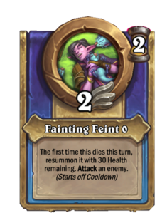 Fainting Feint {0}