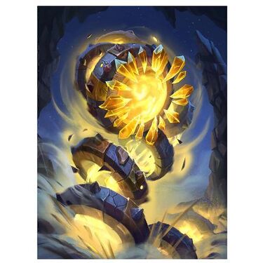 Glowstone Gyreworm, full art