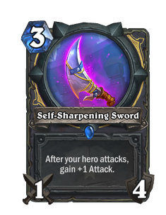 Self-Sharpening Sword