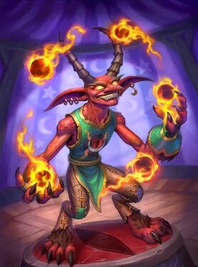 Fiery Imp, full art