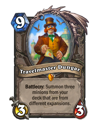 Travelmaster Dungar - New Hearthstone Wiki