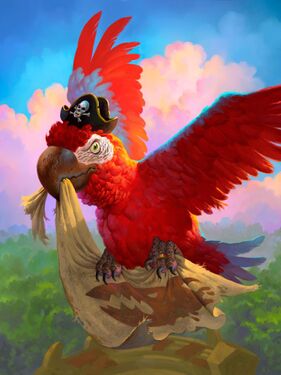 Parrot Mascot, full art