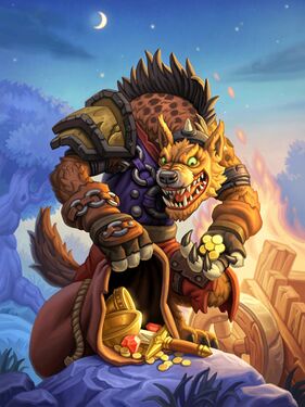 Goldshire Gnoll, full art