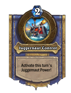 Juggernaut Control