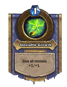 Unstable Growth