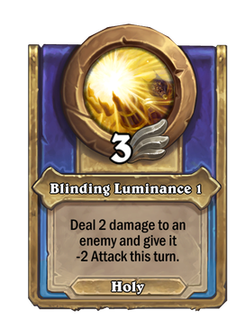 Blinding Luminance 1