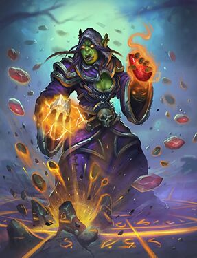 Twilight Geomancer, full art