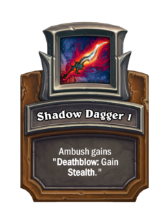 Shadow Dagger 1