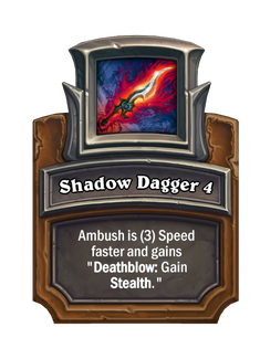Shadow Dagger {0}