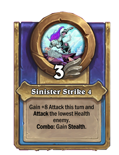 Sinister Strike 4