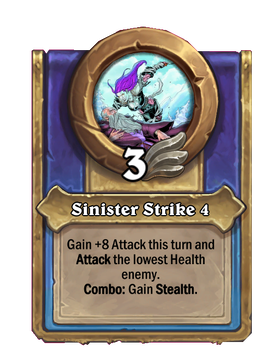 Sinister Strike 4