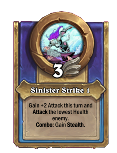 Sinister Strike 1