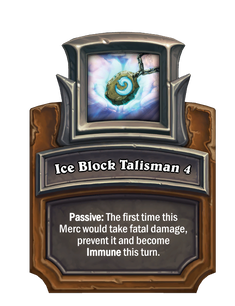 Ice Block Talisman {0}
