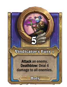 Vindicator's Fury 1