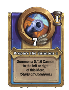 Prepare the Cannons 4