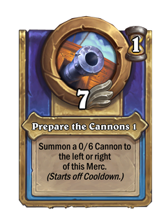 Prepare the Cannons 1