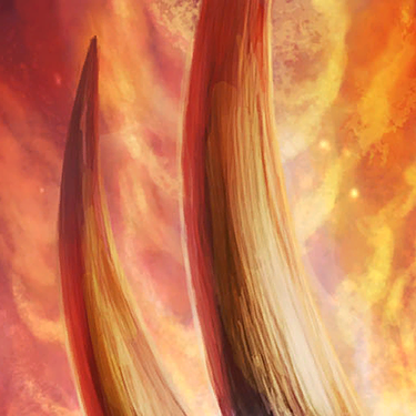 Blazing Horns {0}, full art