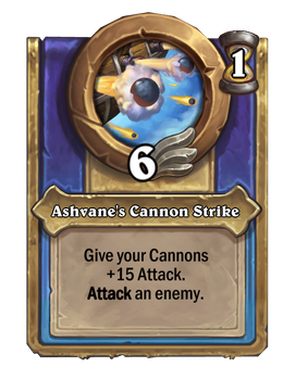 Ashvane's Cannon Strike