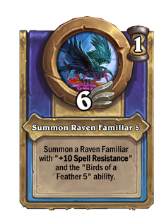 Summon Raven Familiar {0}