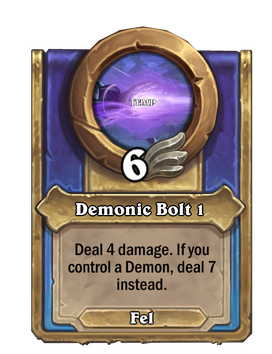 Demonic Bolt 1
