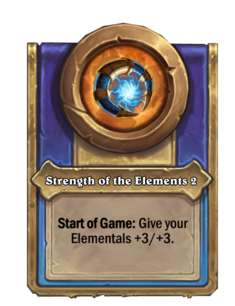 Strength of the Elements 2