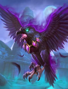 Enchanted Raven, full art