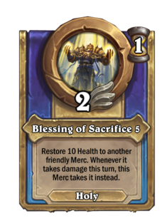 Blessing of Sacrifice {0}