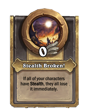 Stealth Broken!