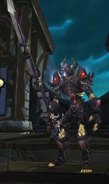 The Skeleton Knight (better known as The Black Knight) in World of Warcraft