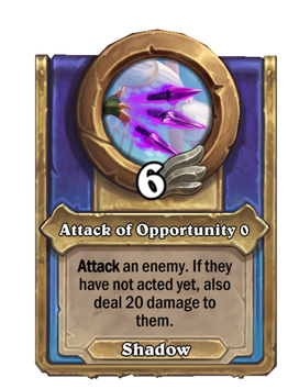 Attack of Opportunity {0}