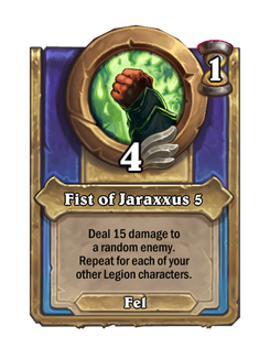 Fist of Jaraxxus {0}