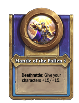 Mantle of the Fallen {0}