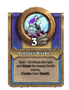 Sinister Strike {0}