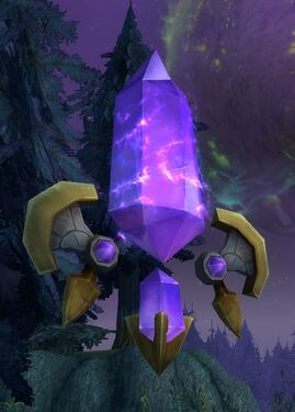 An Arkonite Defense Crystal in World of Warcraft