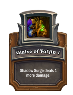 Glaive of Vol'jin 1