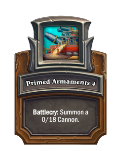 Primed Armaments {0}