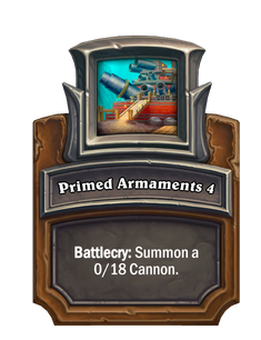 Primed Armaments {0}