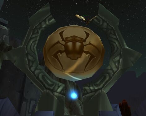 The Scarab Gong in World of Warcraft