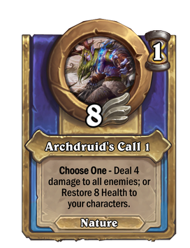 Archdruid's Call 1