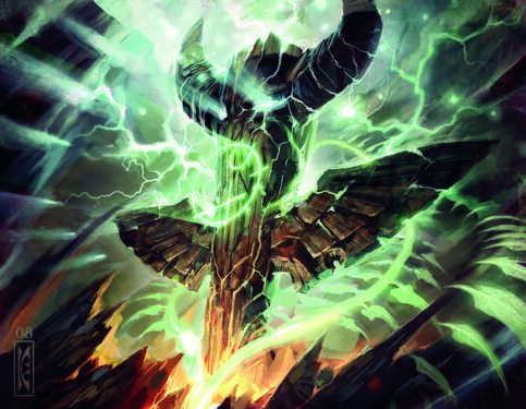 Wrath of Air Totem, full art